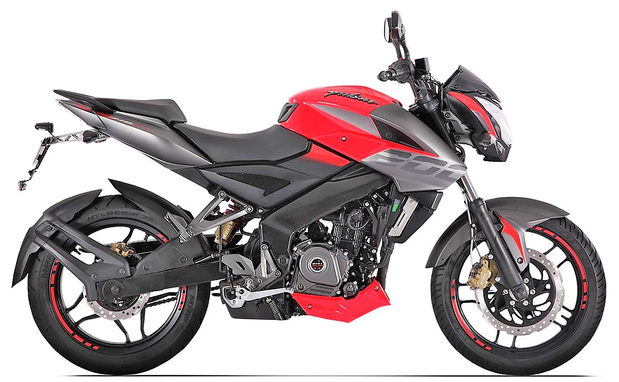 # Bajaj NS200 Red